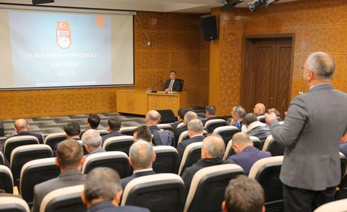 Bayburt’ta 2025 yılı 2. İl Koordinasyon Kurulu Toplantısı yapıldı