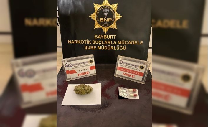 Bayburt’ta 4 şüpheliye uyuşturucu kullanmaktan işlem yapıldı