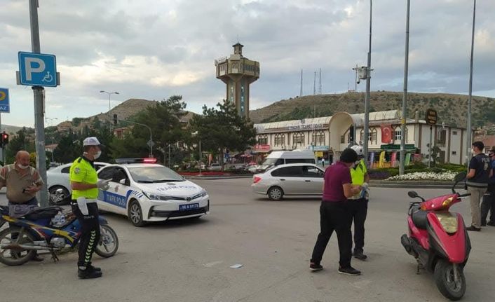 Beypazarı’nda motosiklet sürücülerine sıkı denetim