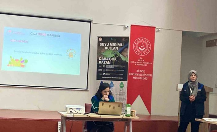 Bilecik’te gıda ve su bilinci eğitimi düzenlendi