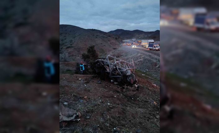 Bingöl’de trafik kazası: 1 ölü 1 yaralı