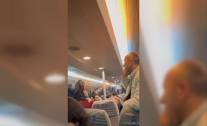 BUDO’daki yangında yaşanan panik kamerada