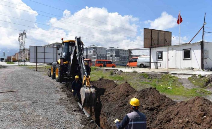 Büyükşehir’den alt yapı atağı