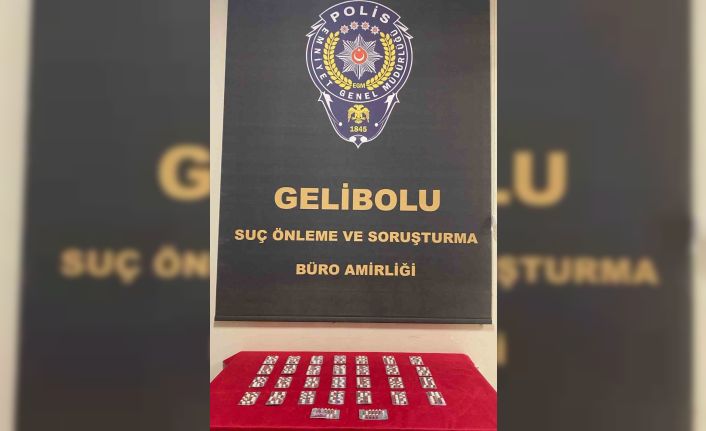 Çanakkale’de sentetik hapla yakalanan şüpheli tutuklandı