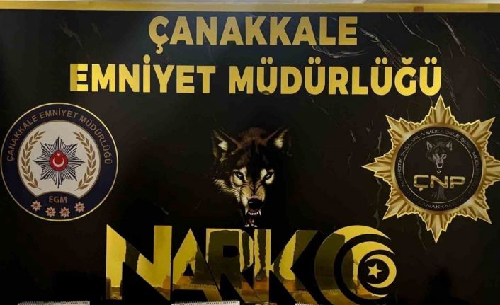 Çanakkale’de uyuşturucu operasyonu: 2 tutuklama