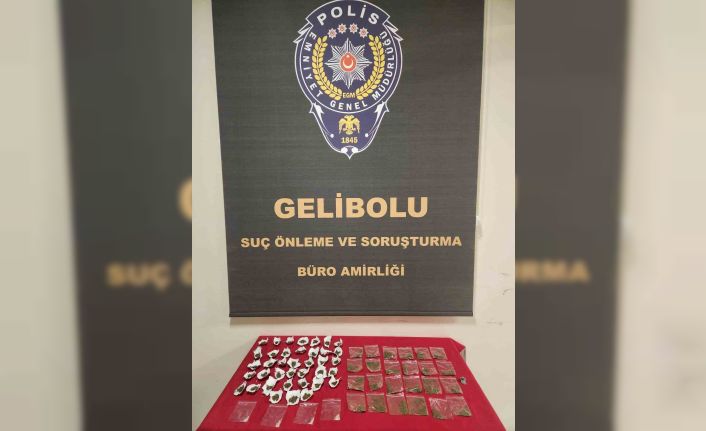 Çanakkale’de uyuşturucu operasyonuna 1 gözaltı