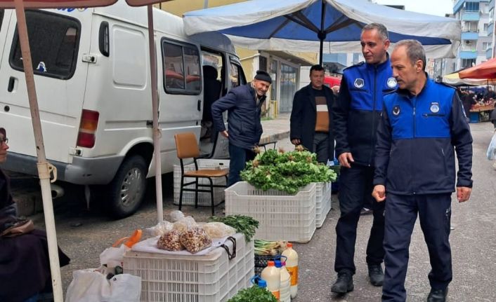 Canik’te semt pazarlarına denetim
