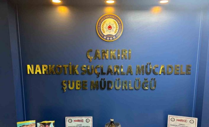 Çankırı’da uyuşturucu operasyonu: 6 gözaltı