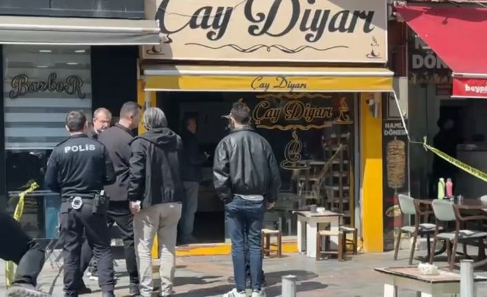 Çay ocağında başından vurulmuş halde bulundu