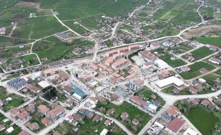 Çilimli’de kentsel dönüşüm tamamlanmak üzere