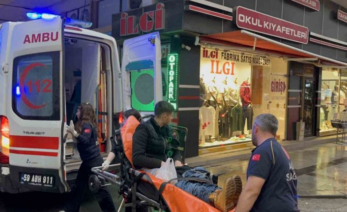 Çorlu’da kavga: 1 yaralı