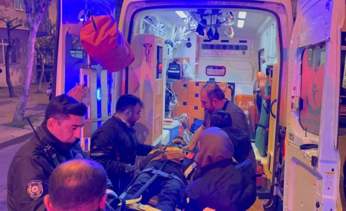 Çorlu’da otomobil ile motosiklet çarpıştı: 1 yaralı