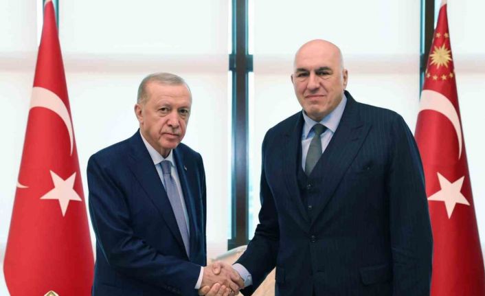 Cumhurbaşkanı Erdoğan, İtalya Savunma Bakanı Crosetto’yu kabul etti