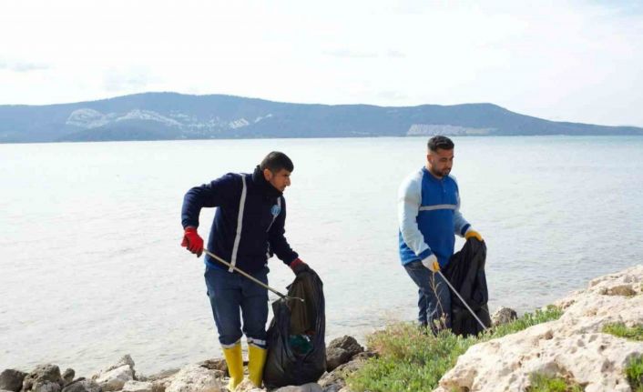 Didim Belediyesi sahilleri yaza hazırlıyor
