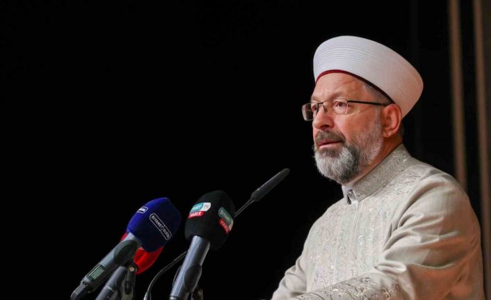 Diyanet İşleri Başkanı Erbaş: "İyilik çalışmalarımız artarak devam edecek"