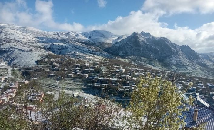Dutun merkezini don vurdu