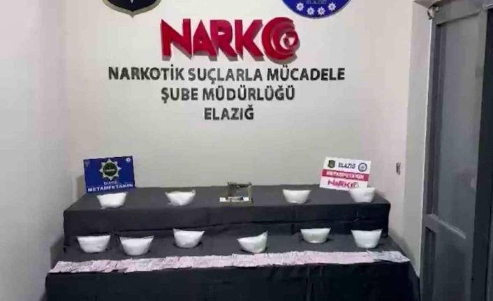 Elazığ’da 5 kilo uyuşturucu ele geçirildi: 2 tutuklama
