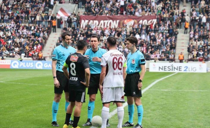 Elazığspor hakem hatalarına tepki gösterdi