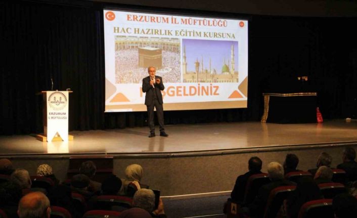 Erzurum’da hac seminerleri başladı