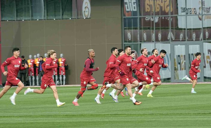 Galatasaray, Samsunspor maçı hazırlıklarını sürdürdü