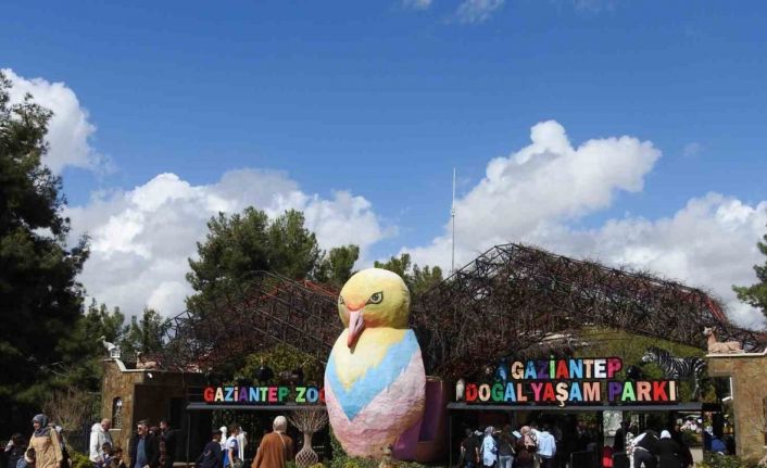 Gaziantep Doğal Yaşam Parkı’nda bayram rekoru