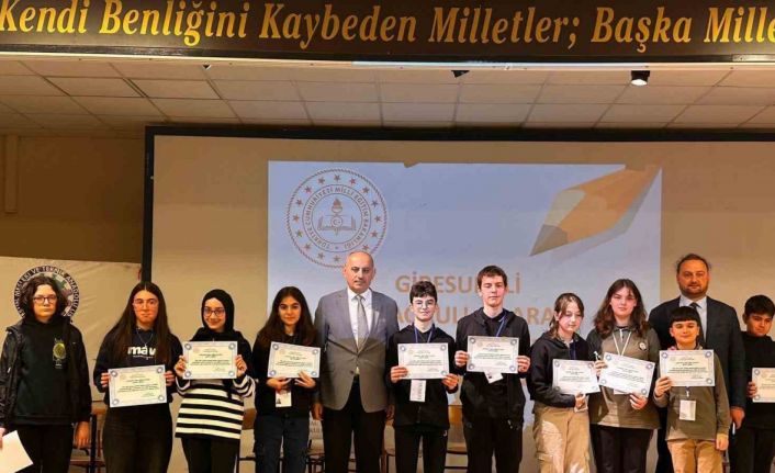 Giresun’un en bilgili Ortaokulu belli oldu