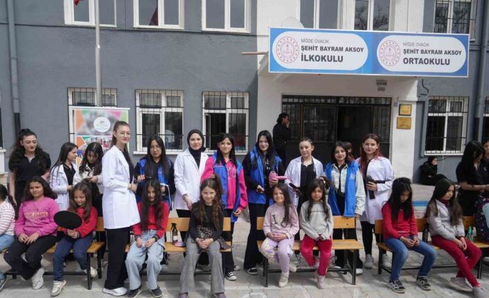 ’Gönüllü Makas’ Projesiyle çocukların yüzü güldü