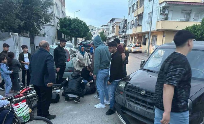Hatay’da hafif ticari araç ile motosiklet çarpıştı: 1 yaralı