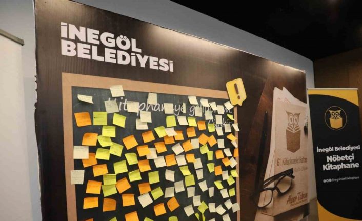 İnegöl Belediyesi nöbetçi kitaphanelerin ödüllerini aldı