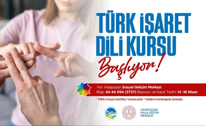 İşaret dili öğrenmek isteyenler dikkat, kursa başvurular başlıyor