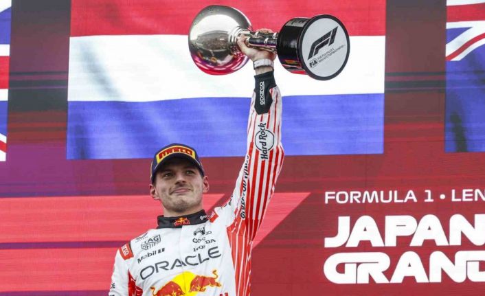 Japonya’da kazanan Max Verstappen