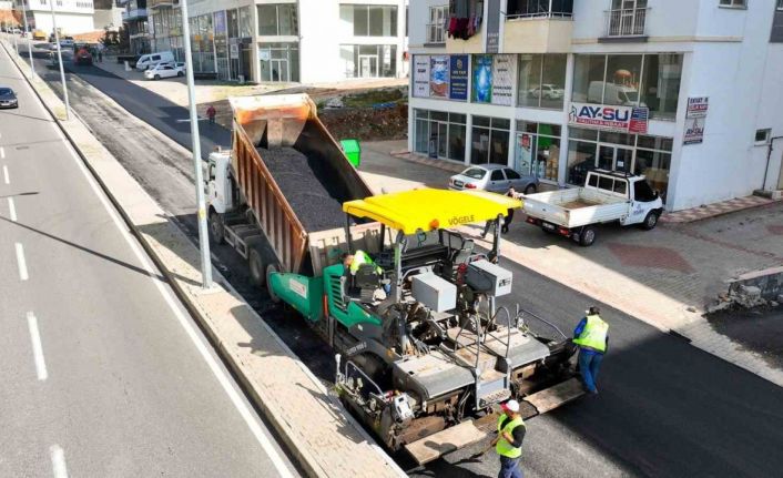 Kahramanmaraş’ta asfalt çalışmaları