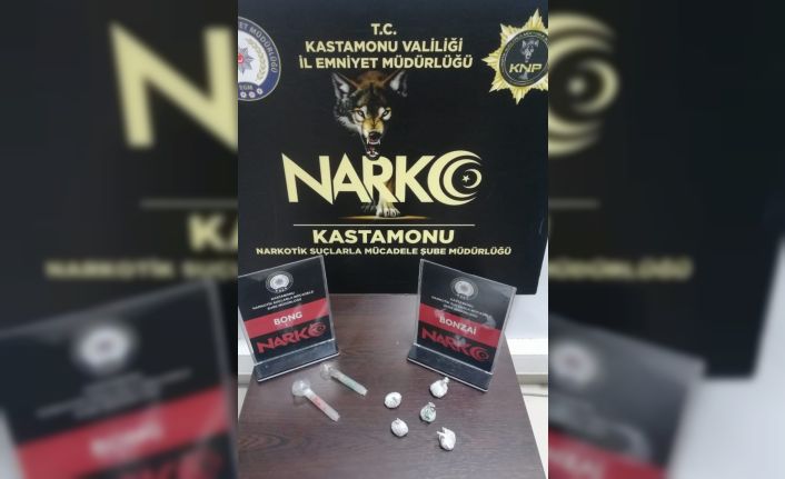 Kastamonu’da uyuşturucuyla yakalanan şahıs gözaltına alındı