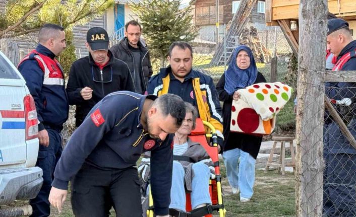 Kayıp kadın ormanlık alanda bulundu