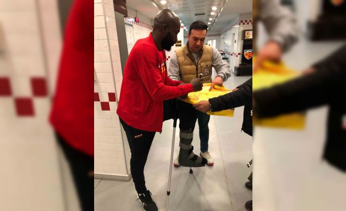Kayserispor’da Stephane Bahoken sezonu kapattı