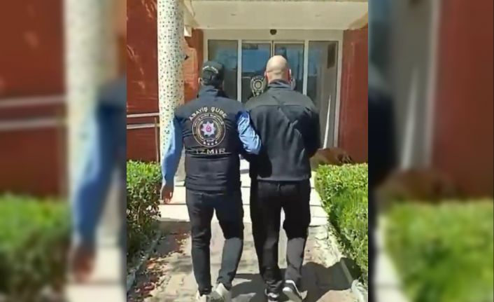 Kesinleşmiş 19 yıl hapisle aranan hırsız İzmir’de yakalandı