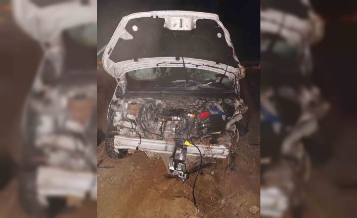 Kontrolden çıkan otomobil takla attı: 1 yaralı