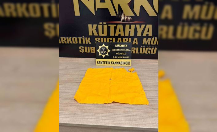 Kütahya’da uyuşturucu operasyonu: 2 şüpheli tutuklandı