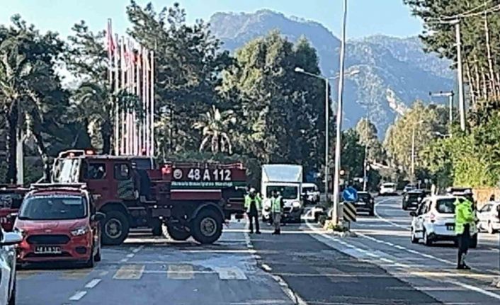 Marmaris’teki otel yangını kontrol altına alındı
