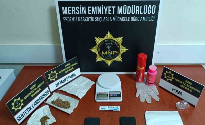 Mersin’de uyuşturucu taciri 42 şüpheli tutuklandı