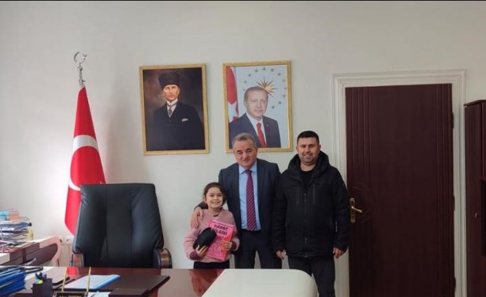 Minik gazeteciden büyük adım