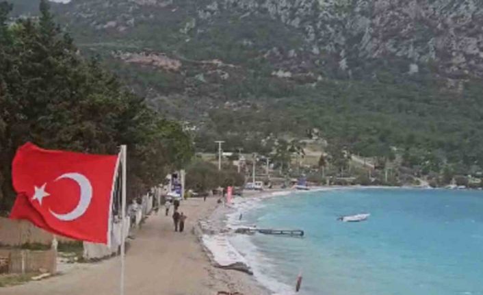 Muğla’da kuvvetli yağış ve fırtına etkili oldu