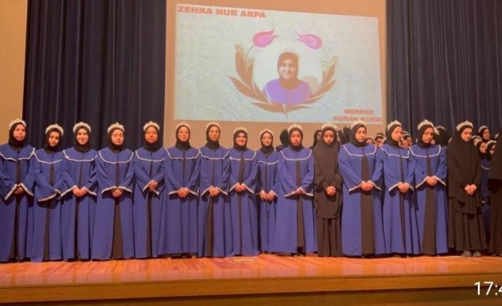 Osmaniye’de 180 hafız öğrenci için ‘Hafızlık İcazet Merasimi’ düzenlendi