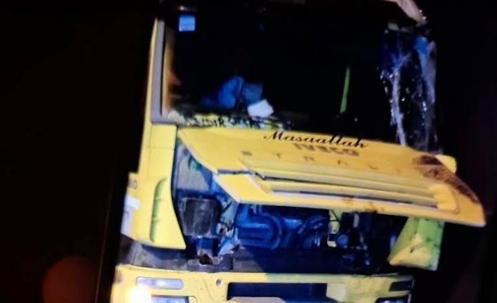 Osmaniye’de tünelde trafik kazası: 1 yaralı