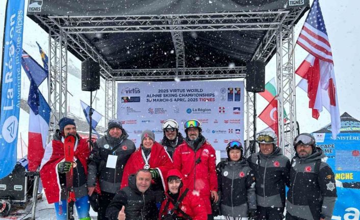 Otizmli özel sporcular, Dünya Kayak Şampiyonasında 3 madalya kazandı