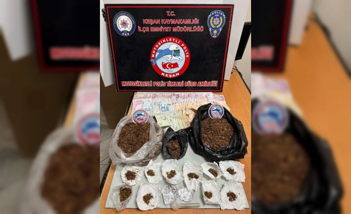 Polis metruk binada uyuşturucu ele geçirdi