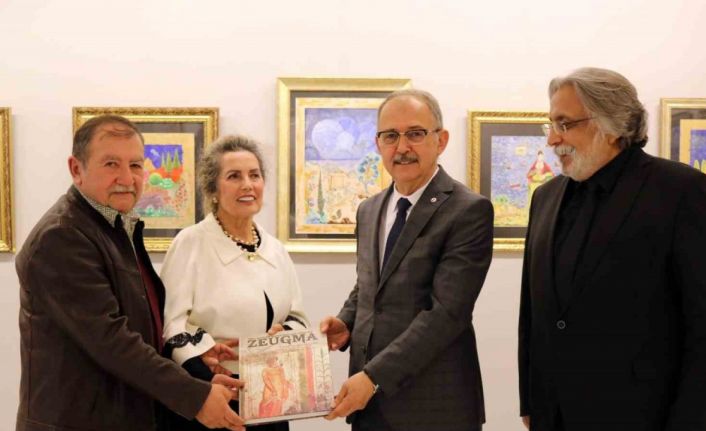Ressam Burhanoğlu SANKO Sanat Galerisi’nde sergi açtı