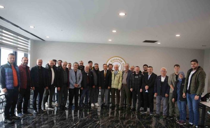 Rize’de TSYD temsilciliğiyle dostluk ve dayanışma toplantısı
