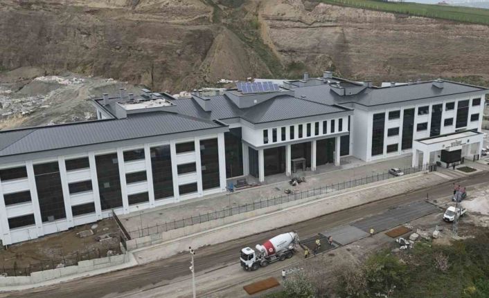 Samsun Adli Tıp Grup Başkanlığı yol çalışmaları