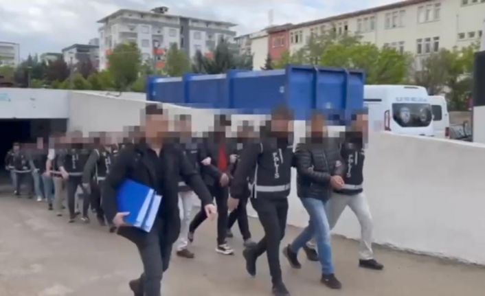 Şanlıurfada suç örgütüne yönelik operasyonda 7 tutuklama